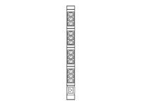 Liebert 035352041 Knrr Di Strip Basic Rack Pdu