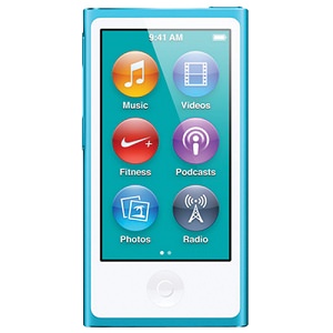 Apple ME117CA-RBB Ipod Nano 7th Gen 16gb Digitalmusic Video Player W2.