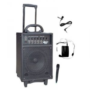 Pyle PWMA370 300w Rchbl Prtbl Pa System