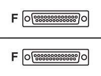 Avocent CON0092 Cyclades Db9f To Db9f Gender Changer