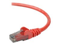 Belkin TAA980-03-RED-S Cable,cat6,utp,rj45mm,3,red,patch,snagless,taa