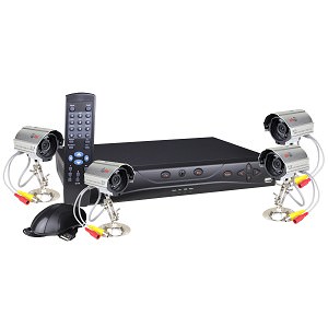 Q QC444-4B8-5-FB Qc444 4b8 5 4 Channel Network Dvr Surveillance Kit Wi