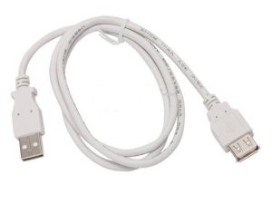 Link USB-3-MF Usb Cable - Usb - Male - Usb - Female - 3 Feet - Biege