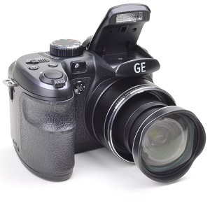 Ge X500-BK-R X500 16mp 15x Optical 6x Digital Zoom Hd Camera Black