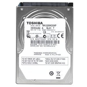 Toshiba MK3259GSXP 320gb Sata 3gbs 5.4k Rpm 8mb