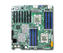 Supermicro MBD-X8DTH-6F-B Bulk,dual Ioh36, Sasii Xeon Quaddual-core Ty