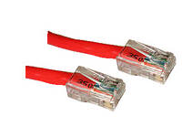 C2g 24520 100ft Cat5e Crossover Utp Ethernet Cable - Red