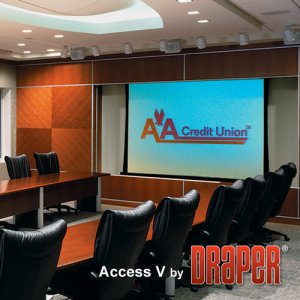 Draper 102348 94in Diag Access Series V Motorized Screen M1300 16 10