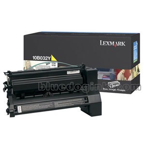 Original Lexmark 10B032Y Toner Cartridge - Yellow - 15000 Pages At 5% 