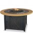 Blue GAD1362SP Lp Gas Firebowl W Slate Wood