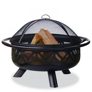 Blue WAD1009SP Oil Rubbed Bronze Firebowl