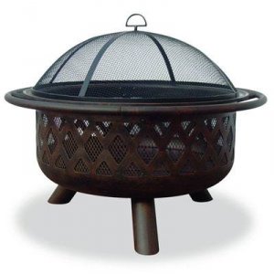 Blue WAD792SP Bronze Firebowl 32 In.