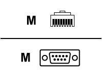 Lantronix ACC-500-101 Accs Rj45 Db9 Male 6 Connection