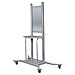 Balt 27626 Mooreco Wall Mount Mobile Stand - 1 X Shelf(ves) - Platinum