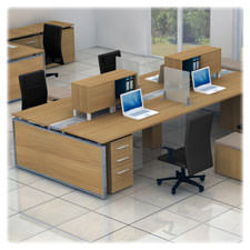 Lorell 81913 Single Desk Top With Modesty 40