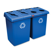 Rubbermaid 256R73 Recycling Station 24