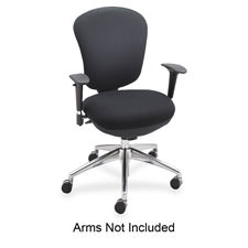 Safco 3443BL High Back Task Chair 25 3 4