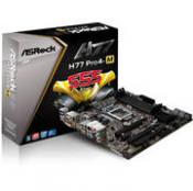 Asrock H77 PRO4-M H77 Pro4 M Lga1155 Intel H77 Quad Crossfirex Sata3 U