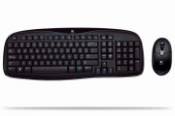 Logitech 920-000879 Cordless Desktop Ex 100 Mouse  Keyboard Combo