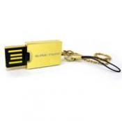 Super STU16GPEG Pico E Gold Plated 16gb Usb2.0 Flash Drive