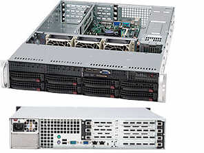 Supermicro CSE-825TQ-563UB Black 2u Sc825 Uio Chassis W 563w Power Sup