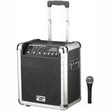 Pyle PCMX260MB Battery Powered Portable Pa System W Usb Sd Mp3 Inputs 