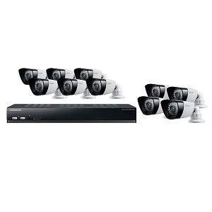 Samsung SDS-P5101N 16-channel 1tb Dvr Security System With Cameras