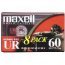 Maxell 109085 60 Min Normal Bias Audio Cass 8 Pack