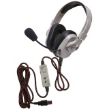 Ergoguys HPK-1510 Califone Ergonomic Usb Headset Titanium