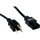 Comprehensive PWC-BK-3 1ft Pc Power Cord Black