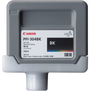 Original Canon 3849B001 Ink Pfi 304bk Pigment Black