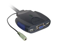 C2g 52043 Trulink(r) 2-port Vga And Usb Micro Kvm With Audio