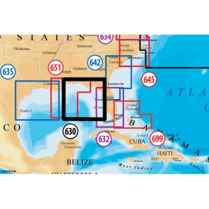 Navionics CF630P Map East Gulf Of Mexico