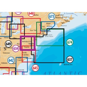 Navionics CF634P Map Chesapeake Bay