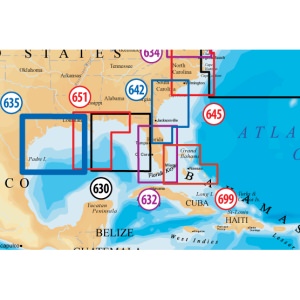 Navionics CF635P Map West Gulf Of Mexico