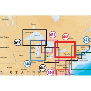 Navionics CF/648P Map Lake Ontario