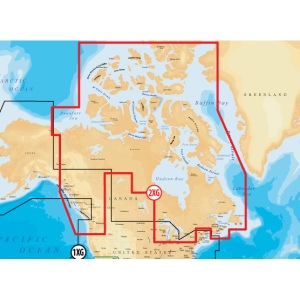 Navionics MSD/2XG Map Canada  Se Alaska