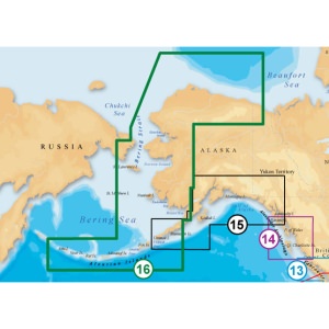 Navionics MSD916P2 Map Nw Alaska Aleutians