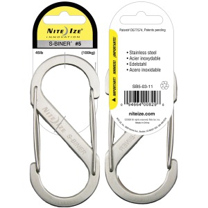 Niteize SB20311 Carabiner S Biner Size 2