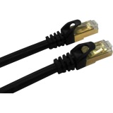 Qvs CC716-01 1ft Cat7 Molded Patch Cord