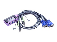 Aten CS62U - Kvm Switch - Ports Qty: 2 - 1 Local User - External