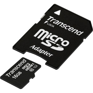 Transcend TS16GUSDU1 16gb Microsdhc Class10 U1 Wadapter