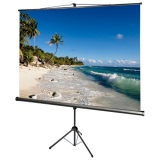 Draper 800072 119in Accuscreens Tripod Screen Matte White 1 1 84x84in 