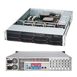 Supermicro CSE-825TQ-R700LPB(3Y Cse 825tq R700lpb3yr 2u 700w 8x3.5 Sas