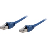 Addonics ADD-20FCAT6A-BLUE 20ft Cat6a Blue Gigabit Molded Snagless Rj4