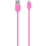 Belkin F8J023BT04-PNK Mix It Lightning Synccharge Cable, 1.2m, 4ft, Pi