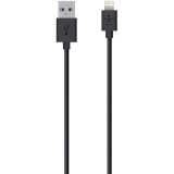 Belkin F8J023BT04-BLK Synccharge Cable,2.1a,ltg,4,black