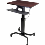 Ergotron 24-280-927 Workfit-pd,sit-stand Desk (walnut).improve Energy 