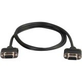 C2g 52178 15ft Serial Rs232 Db9 Null Modem Cable With Low Profile Conn