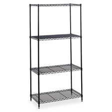 Safco 5290BL 2-extra Shelves,fwire Shelving,36